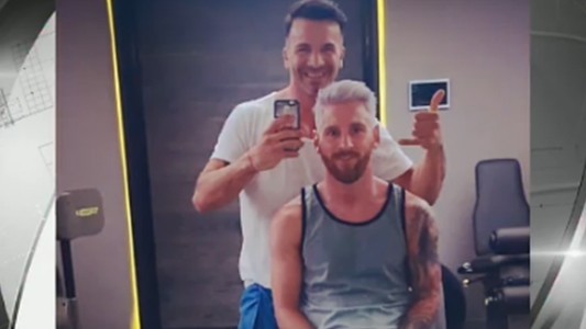 La historia detrás del cambio de look de Messi