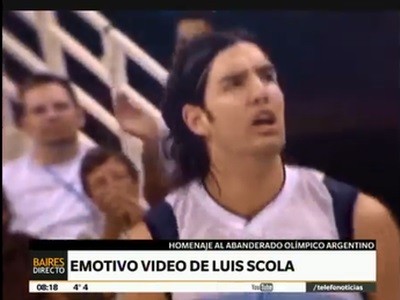 Emotivo video de Luis Scola