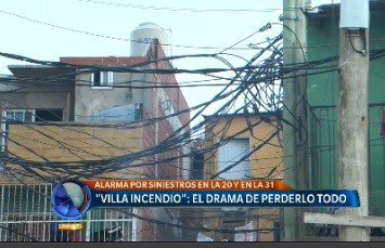 "Villa Incendio": el drama de perderlo todo
