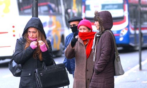 Lunes nublado y frío, sin lluvias