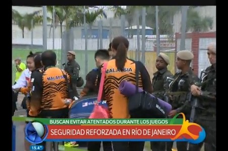 Cuenta regresiva: seguridad reforzada en Río de Janeiro