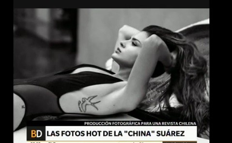 Las fotos hot de la "China" Suárez