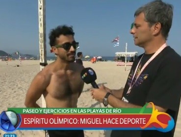 Espíritu Olímpico: Miguel hace deporte