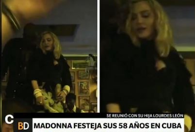 Madonna celebra los 58 en Cuba junto a sus hijos