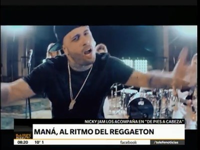 Maná con NIck Jam, al ritmo del reggaeton
