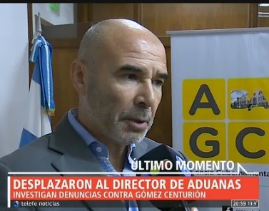 Desplazaron al titular de Aduanas