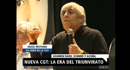 La nueva CGT: la era del triunvirato