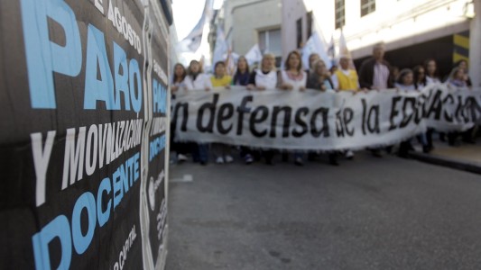 Paro docente: Baradel pide que el Gobierno "no tenga la actitud que tuvo con las tarifas"