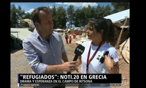 Telefe Noticias en Grecia: ¿cómo es la vida en un campo de refugiados?
