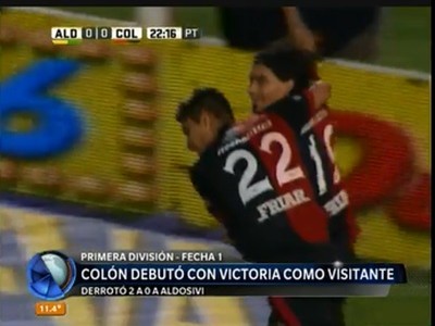 Triunfos de Colón y Temperley en el cierre de la primera fecha
