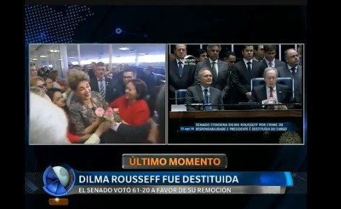 Brasil: el Senado destituyó a Dilma Rousseff