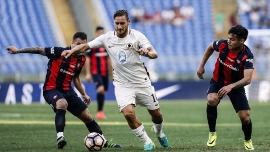 Roma le ganó a San Lorenzo en el partido por las víctimas del terremoto
