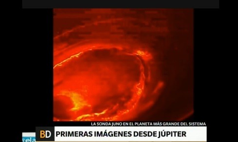Primeras imágenes desde Jupiter