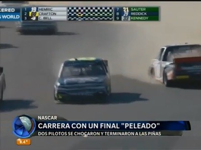 Una carrera con final "peleado"
