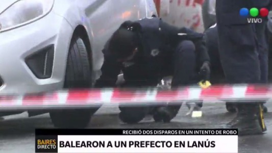Lanús sin paz: un prefecto baleado