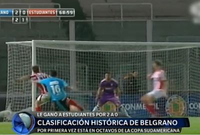 Copa Sudamericana: Histórica clasificación de Belgrano