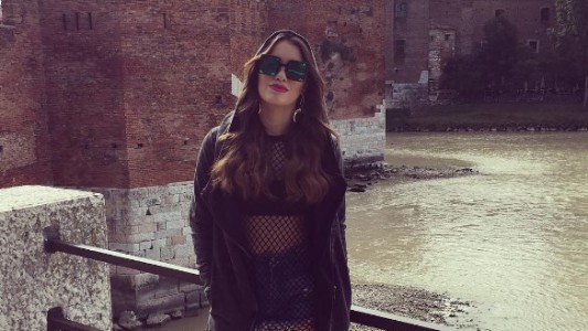 El descuido hot de Lali Espósito en Italia