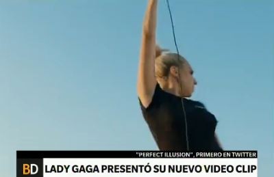 Lady Gaga presentó su nuevo video
