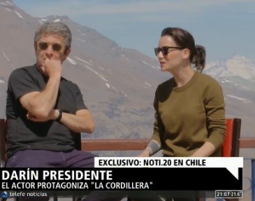 Mano a mano con Darín "Presidente"