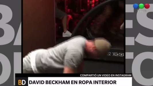 David Beckham participa de la campaña de concientización “22 push up challenge”