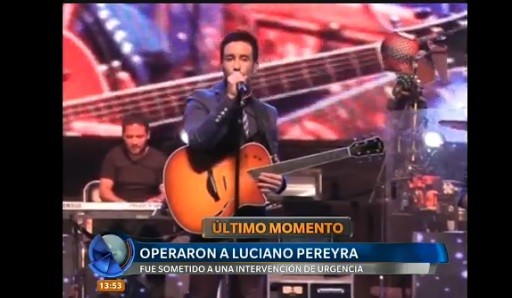 Operaron de urgencia a Luciano Pereyra, deberá estar un mes en reposo