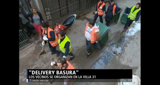 "Delivery basura": ¿cómo funciona la recolección en la Villa 31?