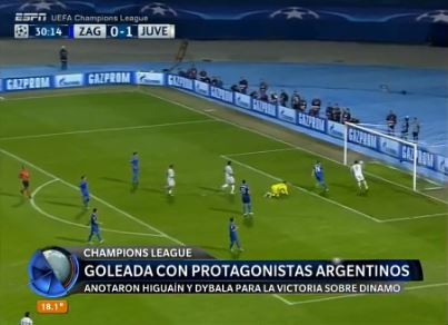 Champions League: goleada con protagonistas argentinos