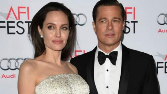 Brad Pitt y Angelina Jolie vivían "separados" dentro de su mansión