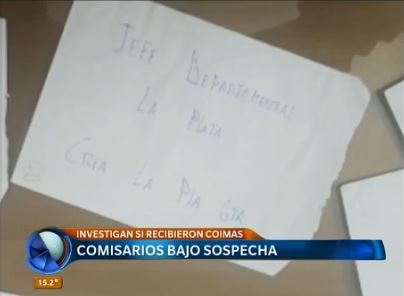 Comisarios de La Plata bajo sospecha