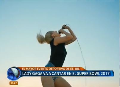 Lady Gaga cantará en el Super Bowl 2017