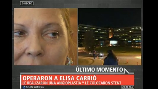 Los detalles de la intervención a Elisa Carrió