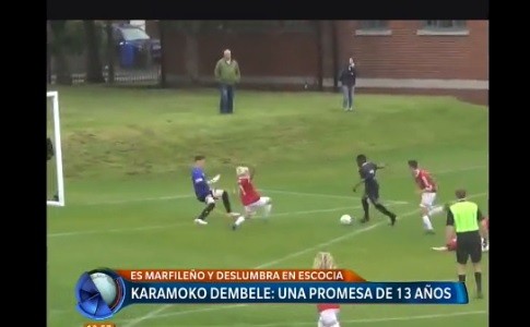 Karamoko, una promesa de 13 años