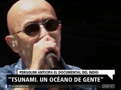 Pergolini anticipa el documental del Indio