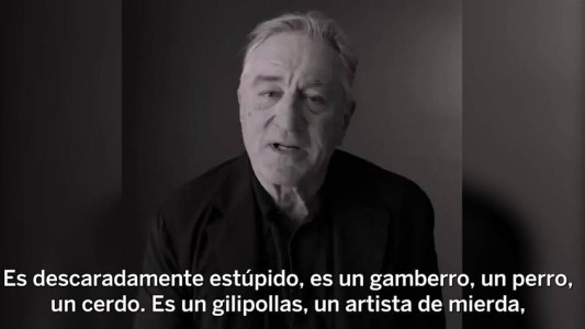 Video viral: Robert De Niro arremetió contra Donald Trump al estilo Taxi Driver