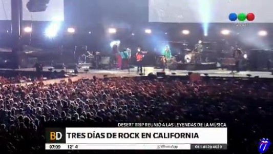 Leyendas del rock se apoderaron de California