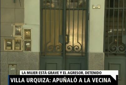 Murió la mujer que fue apuñalada por su vecino en Villa Urquiza