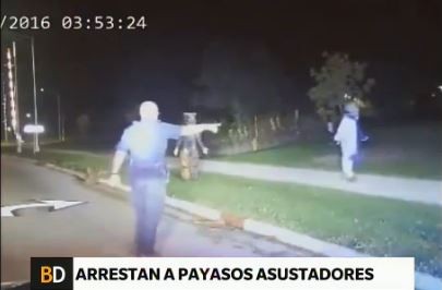 Arrestan a payasos asustadores