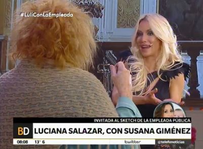 Luciana Salazar: "Yo me gasto comprando cosas divinas y sexy pero él me quiere ver desnuda"
