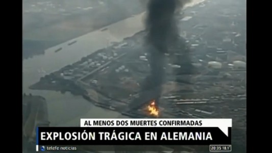 Explosión en Alemania: dos muertos y dos desaparecidos