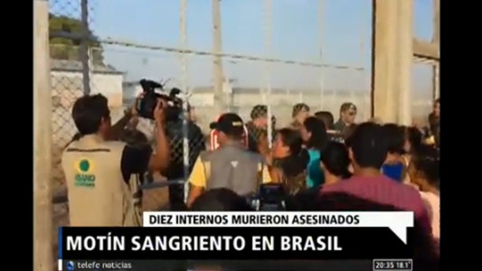 Motín sangriento en Brasil