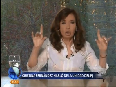 Cristina participó por videoconferencia del Día de la Lealtad y llamó a organizarse