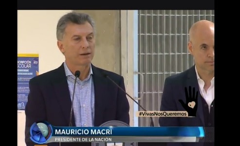 Macri: "Estamos comprometidos en este plan nacional de lucha contra la violencia de género"