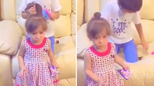Video viral: los nenes que juegan a la peluquería