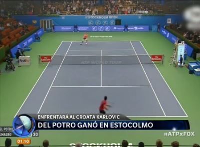 Del Potro venció a Almagro y tendrá un anticipo de la Copa Davis ante Karlovic