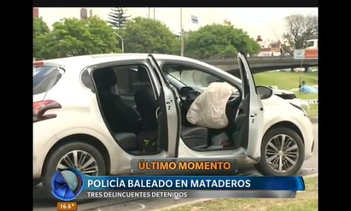 Balacera en la avenida General Paz