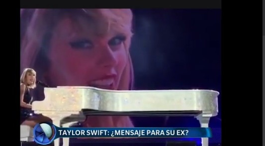 Taylor Swift: ¿mensaje para su ex?