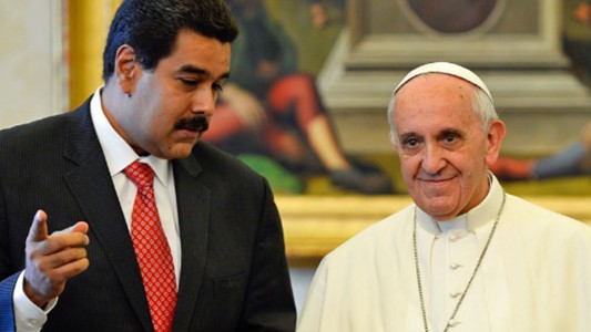 El papa Francisco recibió a Maduro en el Vaticano