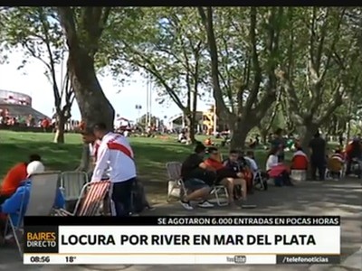 Mar del Plata se moviliza para ver a River