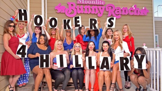 Las prostitutas de Nevada se unen para apoyar a Hillary Clinton