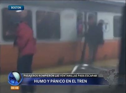 Humo y pánico en un tren: 12 pasajeros heridos